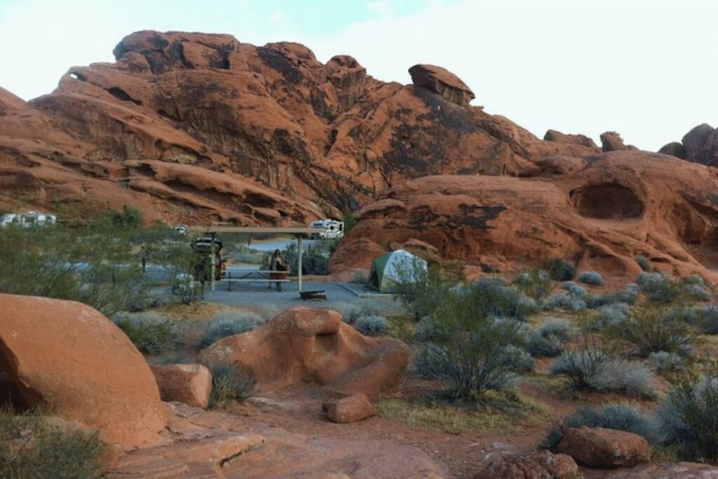 camping valley of fire state park