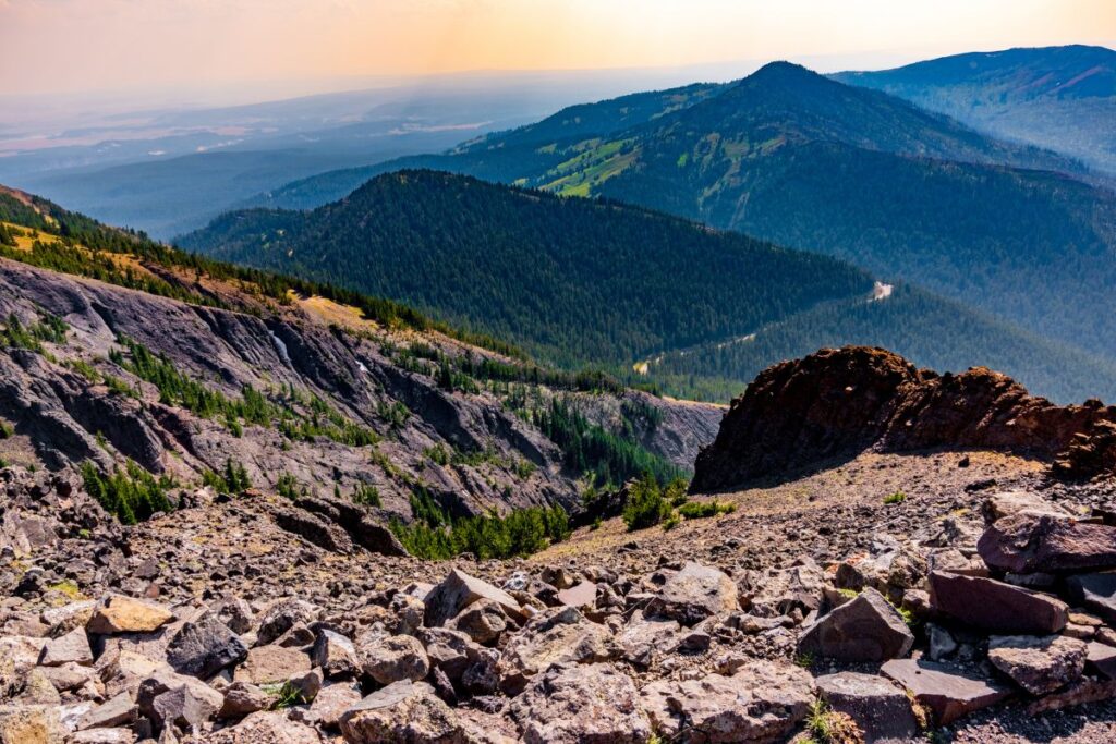 Mount Washburn Hikes in Yellowstone National Park