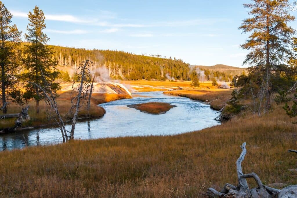 Lewis River Channel in yellowstone