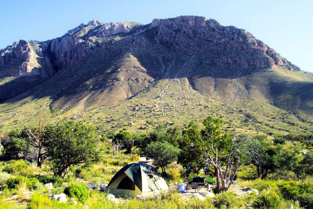 G camoing Guadalupe Mountains National Park things to do