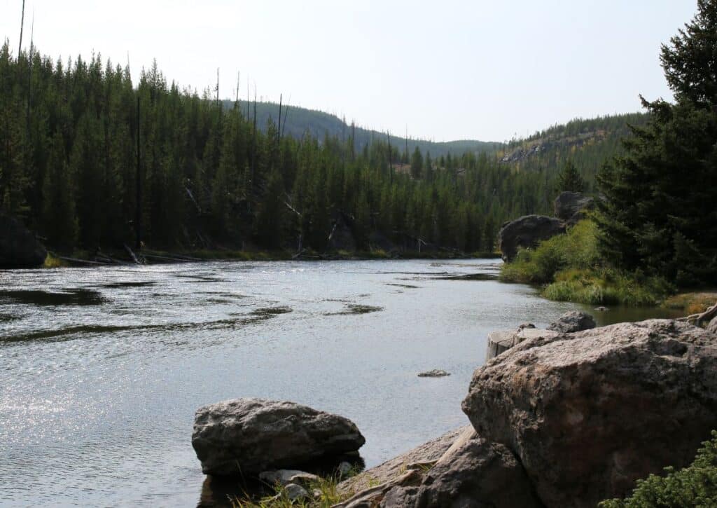 Firehole River Swimming Area