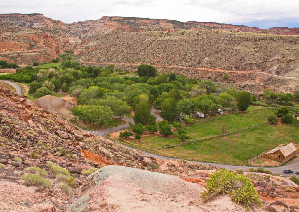 Camping in Capitol Reef National Park