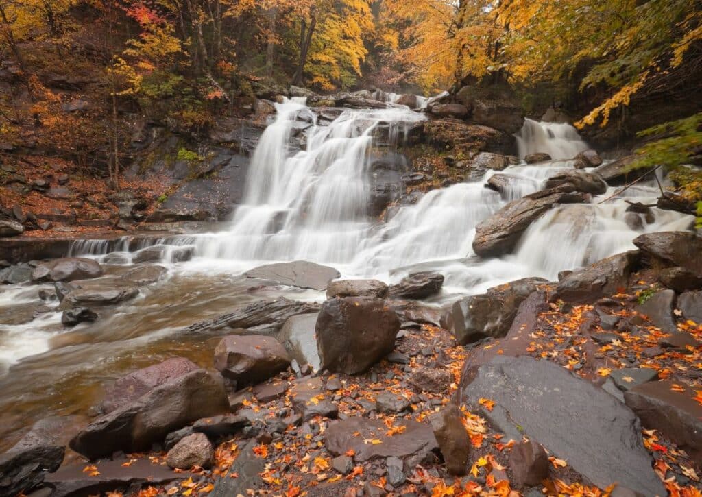 Bastion Falls Best Hikes in the Catskills
