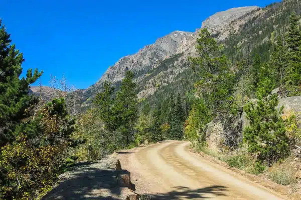 Old Fall River Road Rocky mountain national park