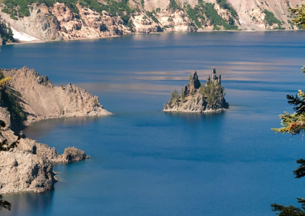 Phantom Ship facts about CRATER LAKE NATIONAL PARK