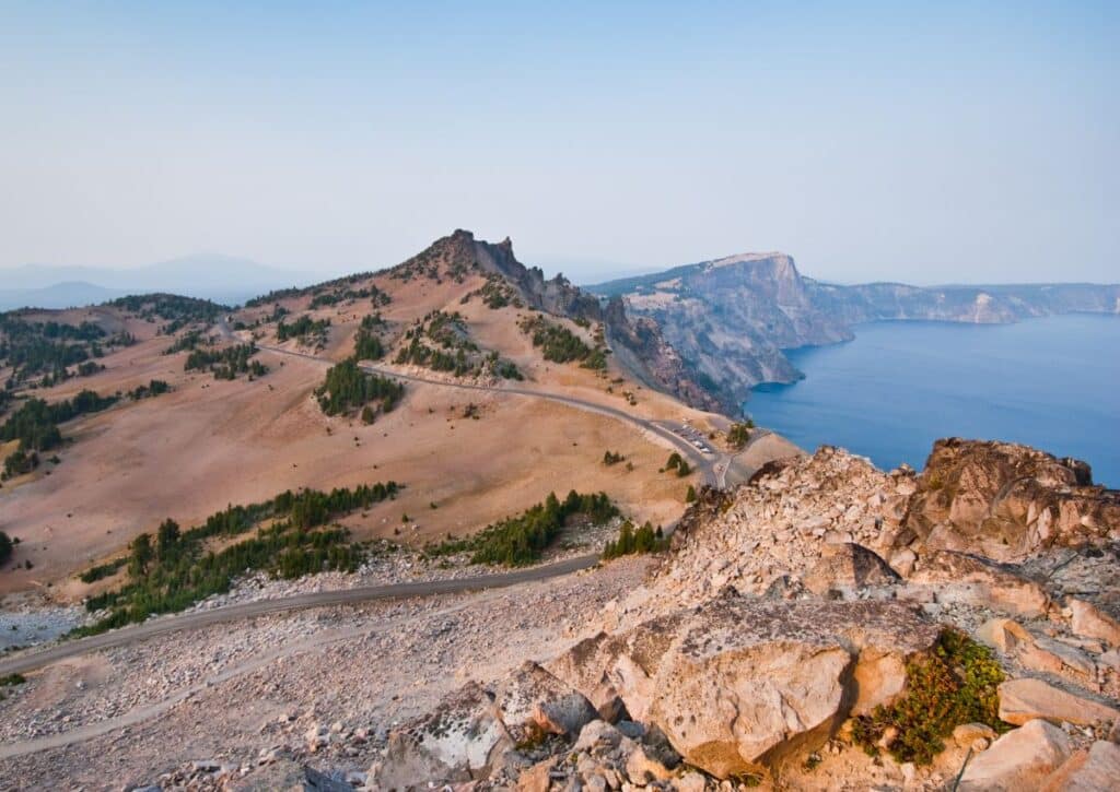Rim Drive  facts about CRATER LAKE NATIONAL PARK