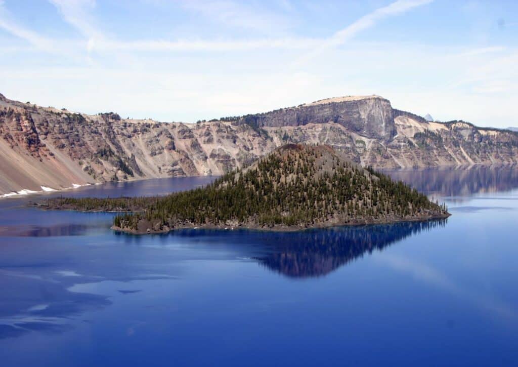Wizard Island facts about CRATER LAKE NATIONAL PARK