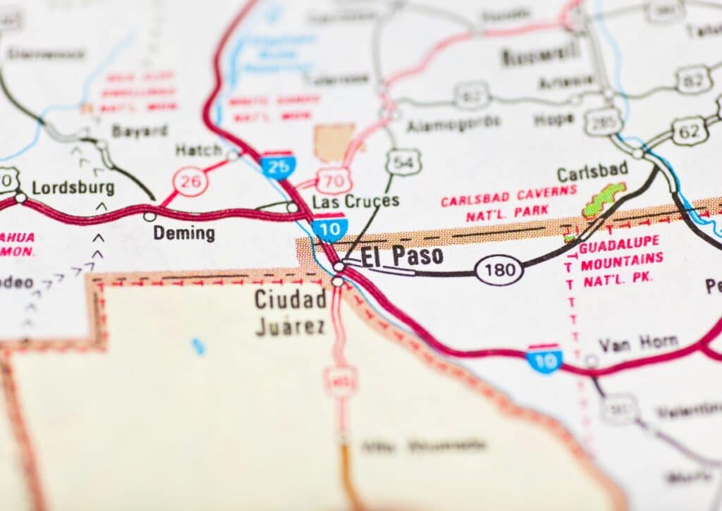 el paso to guadalupe mountains road trip