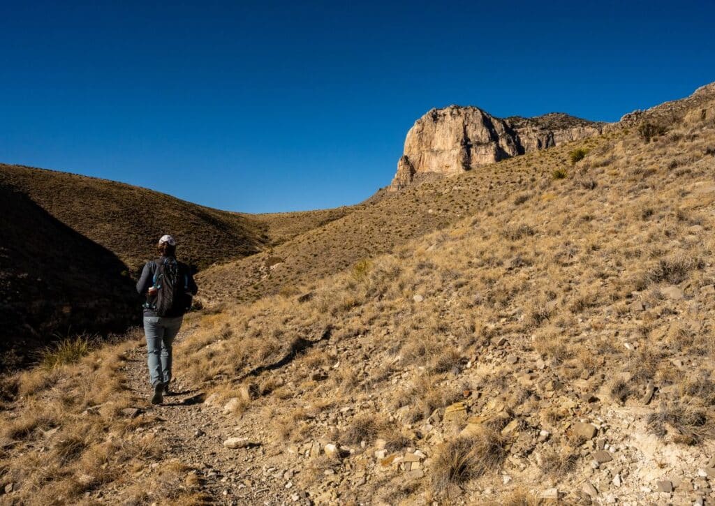 hiking tips in guadalupe mountains national park
