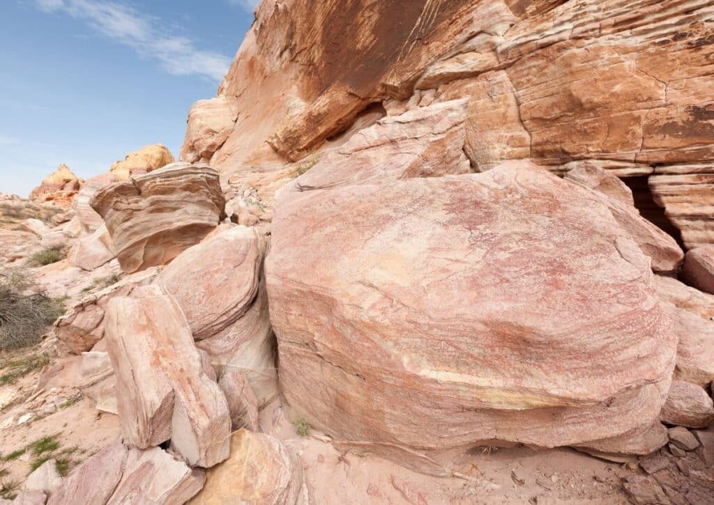 petroglyphs Rainbow Vista In the Valley of Fire