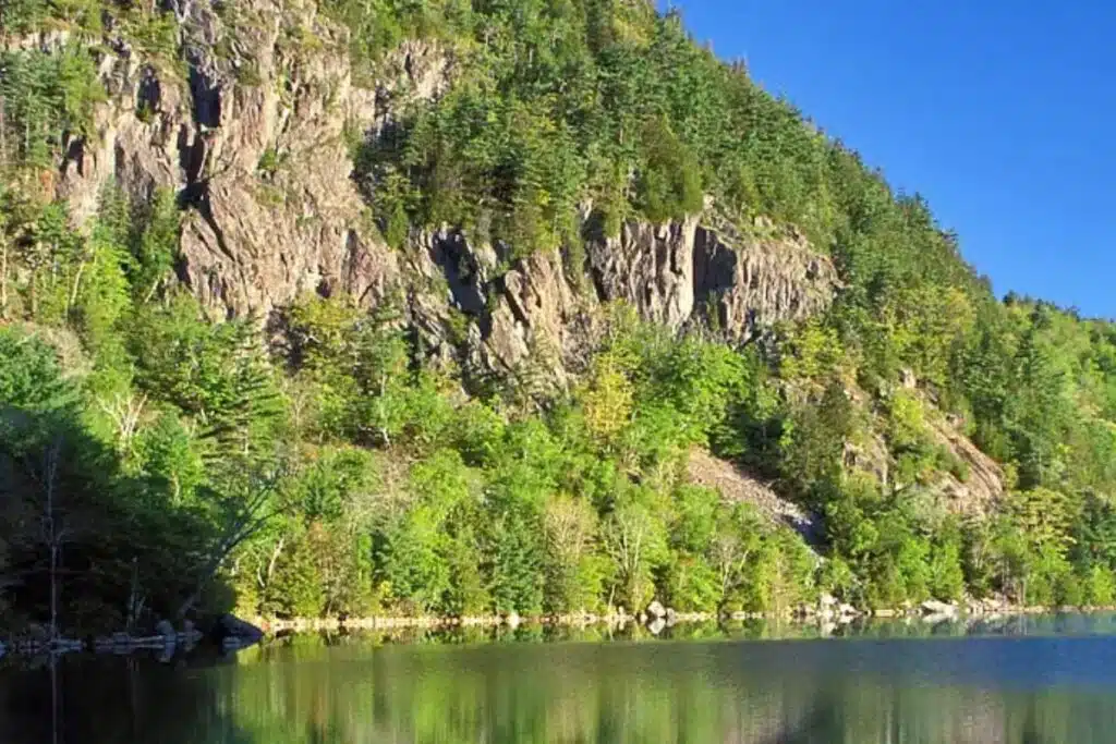 echo lake acadia national park things to do