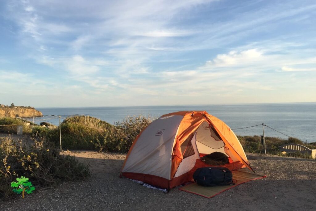 Camping on the West Coast of California